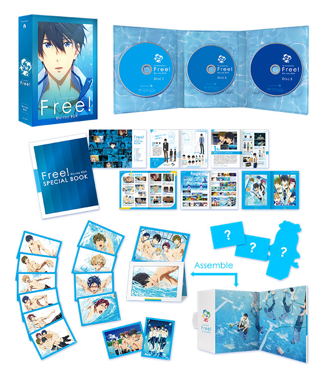 TVアニメ「Free!」Blu-ray BOX、「Free!-Eternal S...：商品情報