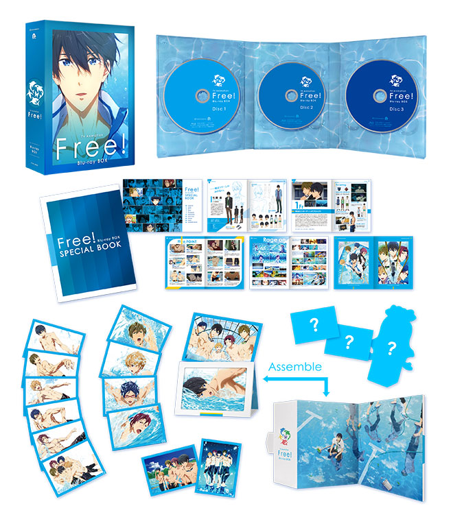 TVアニメ「Free!」Blu-ray BOX、「Free!-Eternal S...：商品情報 ...